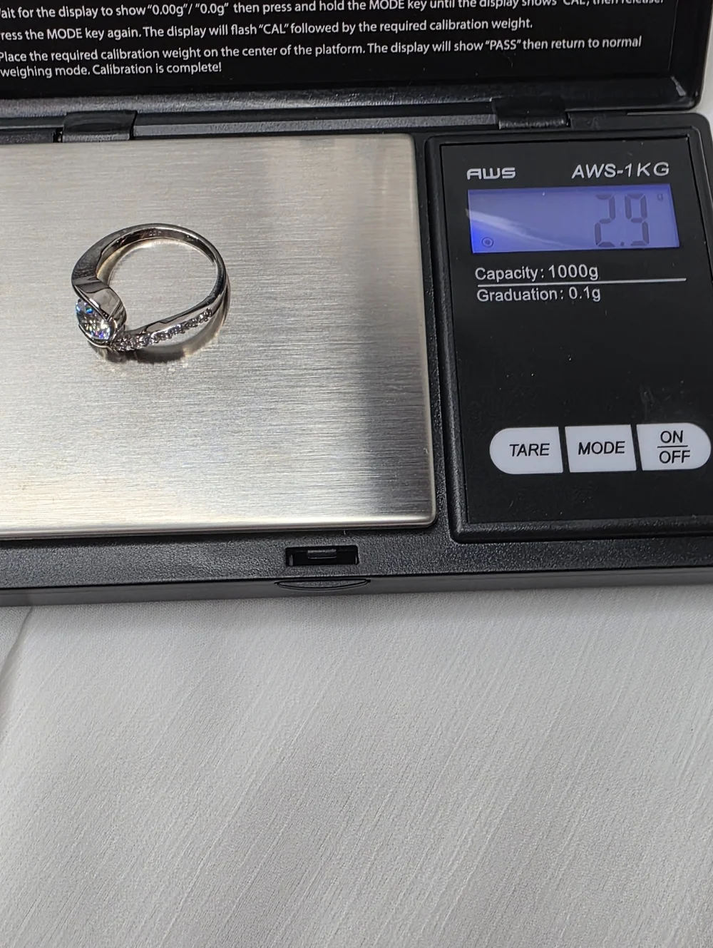 Moissanite Ring